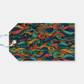 ウールトッピングペイズリー ギフトタグ (裏面横)