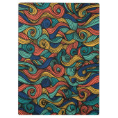 ウールトッピングペイズリー クリップボード (裏面)