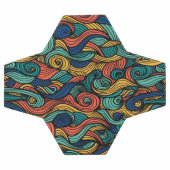 ウールトッピングペイズリー サッカーボール (フラット)