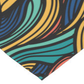 ウールトッピングペイズリー ショートテーブルランナー (コーナー)