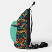 ウールトッピングペイズリー スリングバッグ (右)