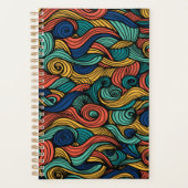 ウールトッピングペイズリー プランナー手帳 (正面)