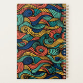 ウールトッピングペイズリー プランナー手帳 (裏面)