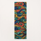 ウールトッピングペイズリー ヨガマット (正面)