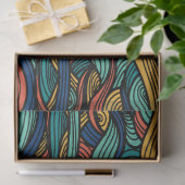 ウールトッピングペイズリー 薄葉紙 (ギフト)