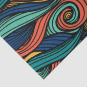 ウールトッピングペイズリー 薄葉紙 (詳細)