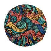 ウールトッピングペイズリー 野球ボール (裏面)