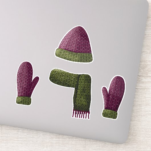 ウールニット製品セット シール (詳細)