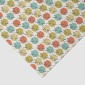 ウールパターンの球 薄葉紙 (詳細)