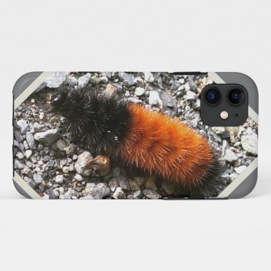 ウールベア毛虫 Case-Mate iPhoneケース (裏面(横))