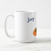 ウールボール付き子猫 コーヒーマグカップ (左)