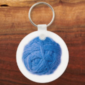 ウールボール キーホルダー (正面)