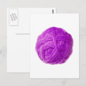 ウールボール ポストカード (正面/裏面)