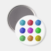 ウールボール マグネット (正面/裏面)