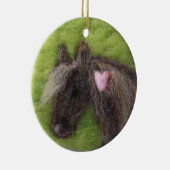 ウールポニーオーナメント セラミックオーナメント (右)