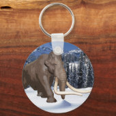 ウールマンモスキーチェーン キーホルダー (正面)