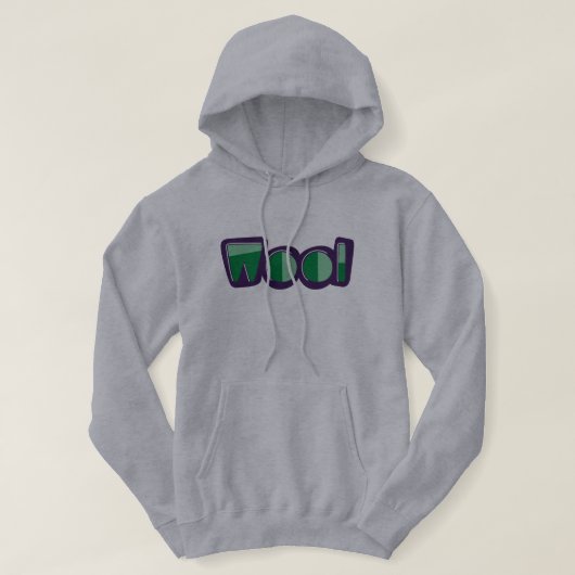 ウールリバプールスラングおもしろいラールチェシャフード付きスウェットシャツ パーカ (デザイン正面)