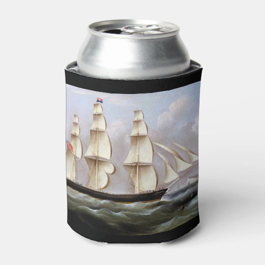 ウールルームル帆船 1850年 缶クーラー (缶正面)