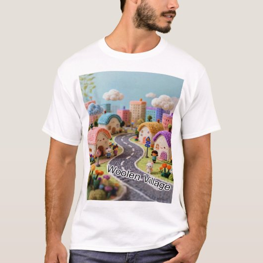 ウールン ビレッジ Tシャツ (正面)