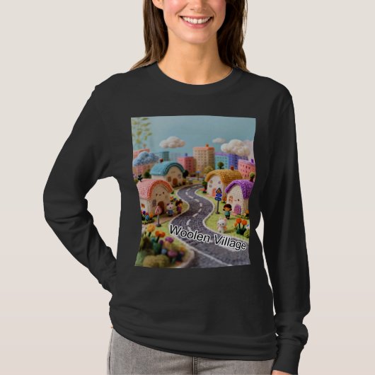 ウールン ビレッジ Tシャツ (正面)