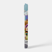 ウールン・ヴィレッジ iPhone 15ケース (左側面)