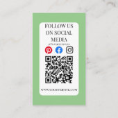 ウール工場 名刺 (裏面)