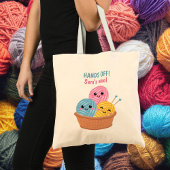 ウール編み物バッグ編み糸編み物贈り物 トートバッグ