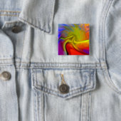 ウール飛んでいるマスター 缶バッジ (インサイチュ)