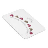 ウール7周年記念結婚バントギフト マグネット (右側)