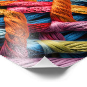 ウーレン フォトプリント            (角)