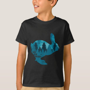 ウー救ズ環境保護ウサギNat Tシャツ