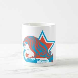 ウー疑問に思マンレッド&ブルースター コーヒーマグカップ
