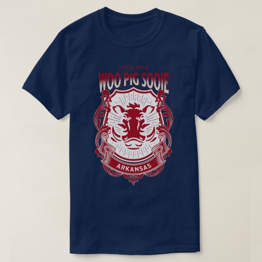 ウー豚SOIE TATSUYA LITTLE ROCK Tシャツ (デザイン正面)