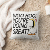 ウー・フー！あなたは素晴らし![はっきりした]サンドラ・ボイントン クッション (ブランケット)