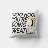 ウー・フー！あなたは素晴らし![はっきりした]サンドラ・ボイントン クッション (裏面)