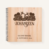 ウ素朴ィーエレガントドのミセス・ゲストブック ノートブック (正面)