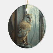 ウ素朴ォウ セラミックオーナメント (左)