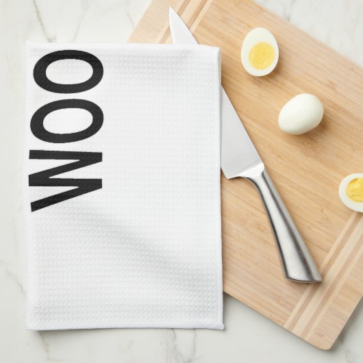 ウ退職したー キッチンタオル (四つ折り)