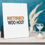 ウ退職したー フォトプラーク (側面)