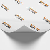 ウ退職したー ラッピングペーパー (角)