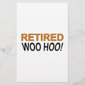 ウ退職したー 便箋 (正面)