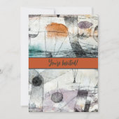 エアの領域 ポール・クレー 抽象表現主義 招待状 (正面)