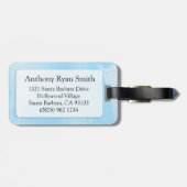 エアはかりで測占星術IDラゲージタグの天秤座 ラゲッジタグ (裏面横)