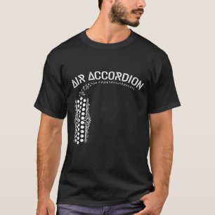 エアアコーディオンミュージカル楽器 Tシャツ