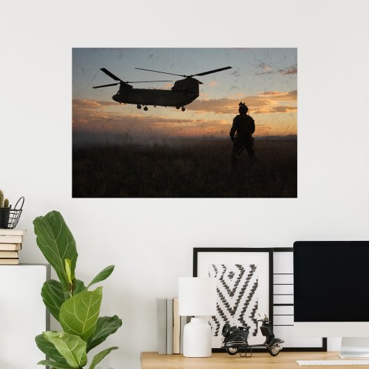 エアアサルトレイドエクササイズ ポスター (ホームオフィス)