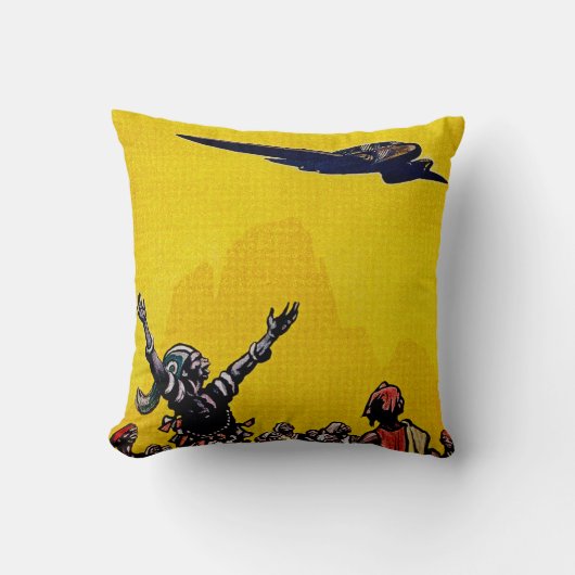 エアアフリケ～リニュドラバマコ クッション (正面)