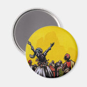 エアアフリケ～リニュドラバマコ マグネット (正面/裏面)