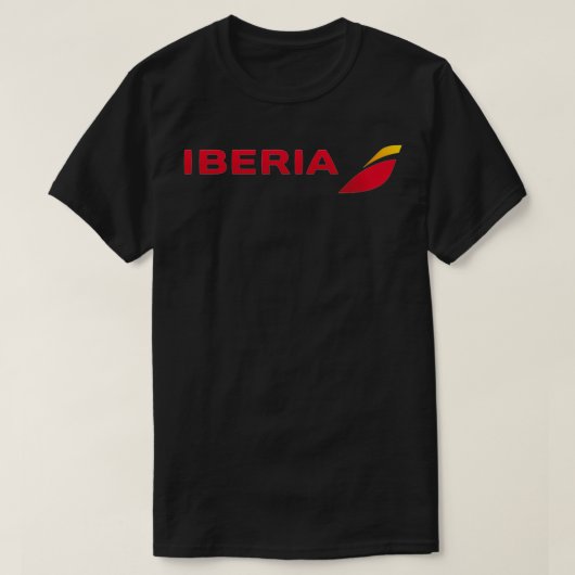 エアイベリ最高のア航空のTHE IN THE AIR Iberia Airlines Tシャツ (デザイン正面)