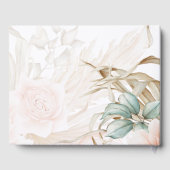 エアイボホパンパスグラスライトピーチ結婚ーズ ゲストブック (裏面)