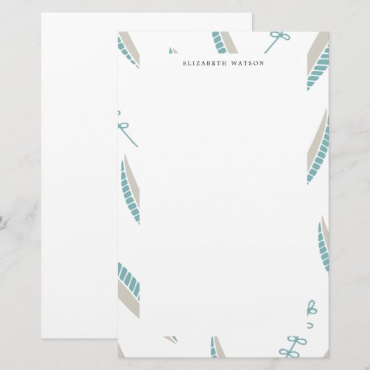 エアイ葉ズ |文房具 便箋 (正面/裏面)